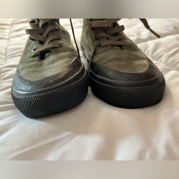 SeaVees Suede Mariners High Top Boot Sneaker. Olive Size 6.5 US - Picture 4 of 8